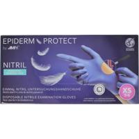 Epidermprotect Nitriel onderzoekhandschoen poedervrij XS blauw