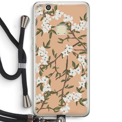 Blossoming spring: Huawei Ascend P10 Lite Transparant Hoesje met koord