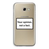 Your opinion: Samsung Galaxy A5 (2017) Transparant Hoesje