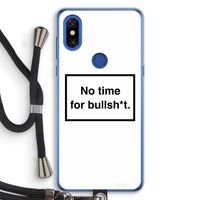 No time: Xiaomi Mi Mix 3 Transparant Hoesje met koord