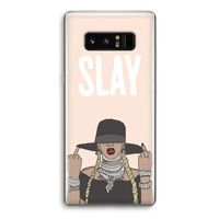 Slay All Day: Samsung Galaxy Note 8 Transparant Hoesje