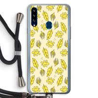 Herfst: Samsung Galaxy A20s Transparant Hoesje met koord
