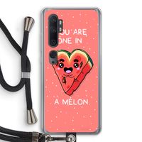 One In A Melon: Xiaomi Mi Note 10 Pro Transparant Hoesje met koord