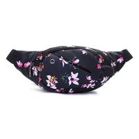 Kleur afdrukken multifunctionele casual zakken Dames outdoor portemonnee taille tas (Lily patroon) Kleur afdrukken multifunctionele casual zakken Dames outdoor portemonnee taille tas (Lily patroon)