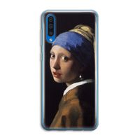 The Pearl Earring: Samsung Galaxy A50 Transparant Hoesje