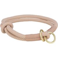 Trainingshalsbanden voor honden Trixie Soft Rope Roze L 50 cm
