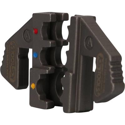 KS Tools 115.1415 Paar krimpinzetten voor geïsoleerde kabelschoenen, Ø 0,5 - 6 mm