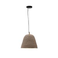 Kave Home Hanglamp 'Lisora' Papier-maché, kleur Bruin