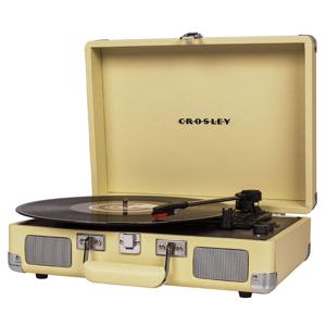 Crosley Cruiser Deluxe platenspeler in koffer fawn