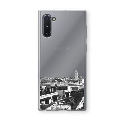 Marrakech Skyline : Samsung Galaxy Note 10 Transparant Hoesje