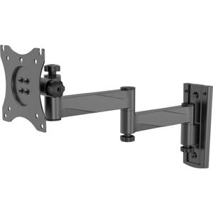 SpeaKa Professional SP-WMM-202S Monitor-wandbeugel 1-voudig 33,0 cm (13) - 76,2 cm (30) Zwart Kantelbaar, Zwenkbaar