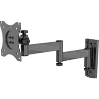 SpeaKa Professional SP-WMM-202S Monitor-wandbeugel 1-voudig 33,0 cm (13) - 76,2 cm (30) Zwart Kantelbaar, Zwenkbaar