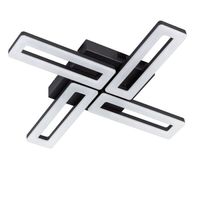 Plafondlamp Mondrian zwart