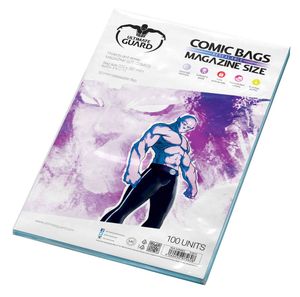 Ultimate Guard Comic Bags Resealable (100) - Magazine Size