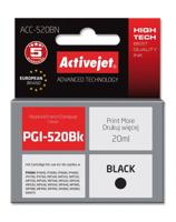 Activejet ACC-520BN inkt (vervanging voor Canon PGI-520BK; Supreme; 20 ml; zwart)