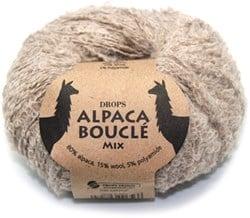 Drops Alpaca Bouclé Mix 2020 Lichtbeige