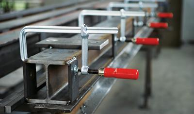 BESSEY Geheel stalen lijmtang classiX GS20 met houten handgreep lijmklem