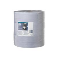 Tork industrial rol poetspapier 3-laags blauw w1 (340m)