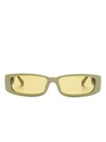 Linda Farrow lunettes de soleil Talita à monture rectangulaire - Vert