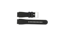 Nautica horlogeband A36006X / A38002X Rubber Zwart 20mm