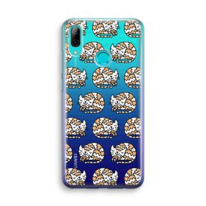 Slapende poes: Huawei P Smart (2019) Transparant Hoesje