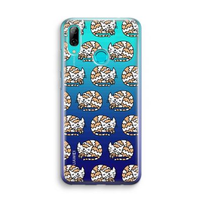 Slapende poes: Huawei P Smart (2019) Transparant Hoesje