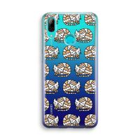 Slapende poes: Huawei P Smart (2019) Transparant Hoesje