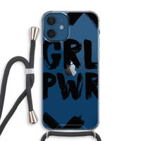 Girl Power #2: iPhone 12 Transparant Hoesje met koord