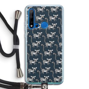 Makis: Huawei P20 Lite (2019) Transparant Hoesje met koord