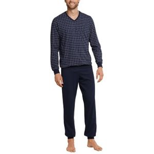 Schiesser Day and Night Long Check Pyjama 3XL-6XL