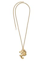 Jil Sander zodiac-sign pendant necklace - Or - thumbnail