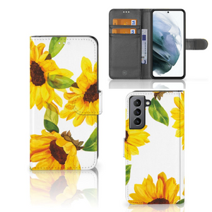 Hoesje voor Samsung Galaxy S21 FE Zonnebloemen