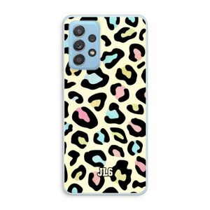 Leopard pattern: Samsung Galaxy A73 Transparant Hoesje