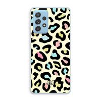 Leopard pattern: Samsung Galaxy A73 Transparant Hoesje