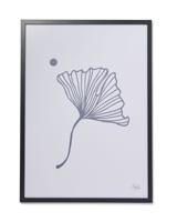 HEMA Fotolijst 50x70cm zwart hout zwart (zwart) - thumbnail