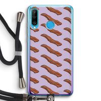 Bacon to my eggs #2: Huawei P30 Lite Transparant Hoesje met koord