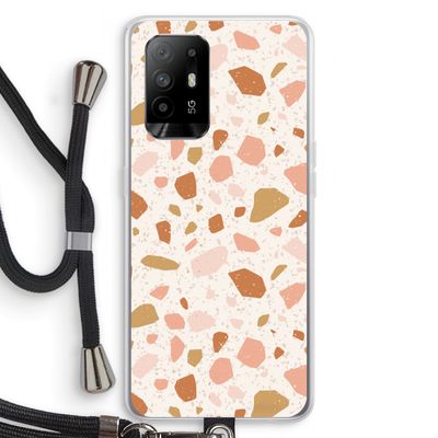 Terrazzo N°18: Oppo A95 5G Transparant Hoesje met koord