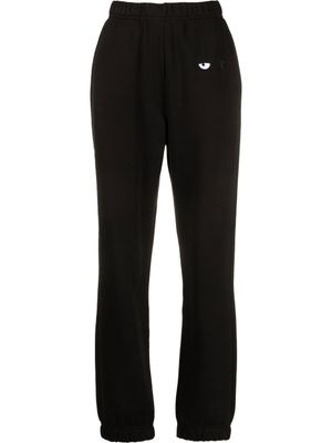 Chiara Ferragni pantalon de jogging Eye Star en coton - Noir