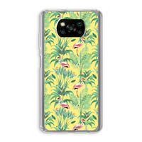 Flamingo party: Xiaomi Poco X3 Pro Transparant Hoesje