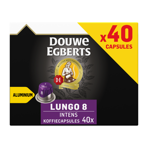 Douwe Egberts Lungo 8 Intens - 40 koffiecups