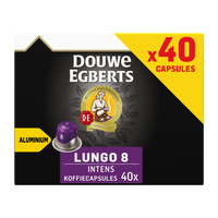 Douwe Egberts Lungo 8 Intens - 40 koffiecups - thumbnail