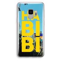Habibi Majorelle : Samsung Galaxy S9 Transparant Hoesje - thumbnail
