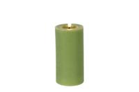 Ledkaars Lyon 15 cm groen Ledkaars Lyon 15 cm groen