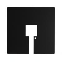 Afdekplaat Centraaldoos 10cm x 10cm