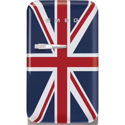 SmegFAB5RDUJ5 Union Jack Minikoelkast Blauw