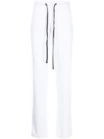 James Perse pantalon de jogging droit en polaire - Blanc