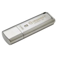 Kingston Technology IronKey Locker+ 50 USB flash drive 128 GB USB Type-A 3.2 Gen 1 (3.1 Gen 1) Zilver - thumbnail