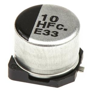 Panasonic EEEFC1H100P Elektrolytische condensator SMD 10 µF 50 V 20 % (Ø x l) 5.4 mm x 6.3 mm 1 stuk(s)