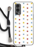 Bollen: OnePlus Nord 2 5G Transparant Hoesje met koord - thumbnail