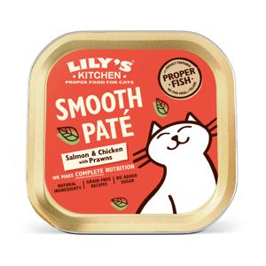 Lily's kitchen cat smooth pate salmon / chicken (19X85 GR)